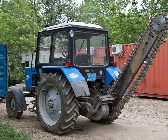 Траншеекопатель в аренду в Новочеркасске и  Ростовской области